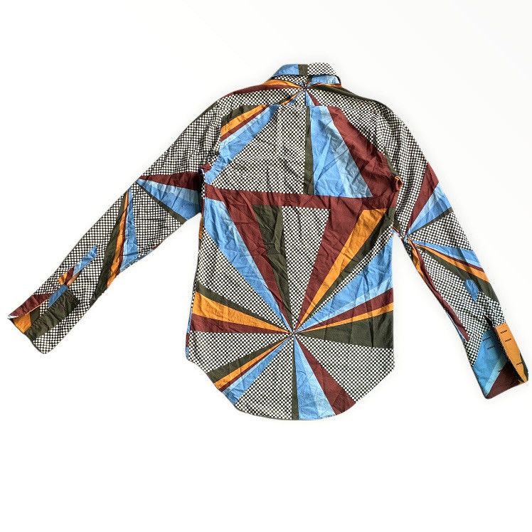 Junya Watanabe AW 2004 Runway Junya Watanabe Checkered Slim Fit Shirt Size US L / EU 52-54 / 3 - 4 Thumbnail