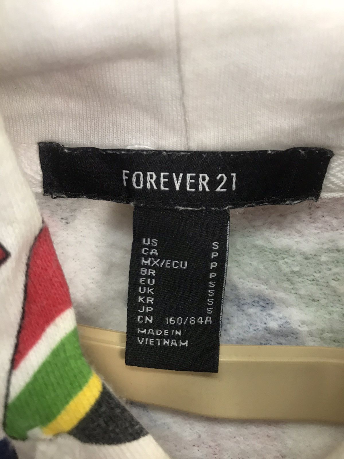 Forever 21 Forever 21 croptop hoodie fullprint Size M / US 6-8 / IT 42-44 - 3 Thumbnail