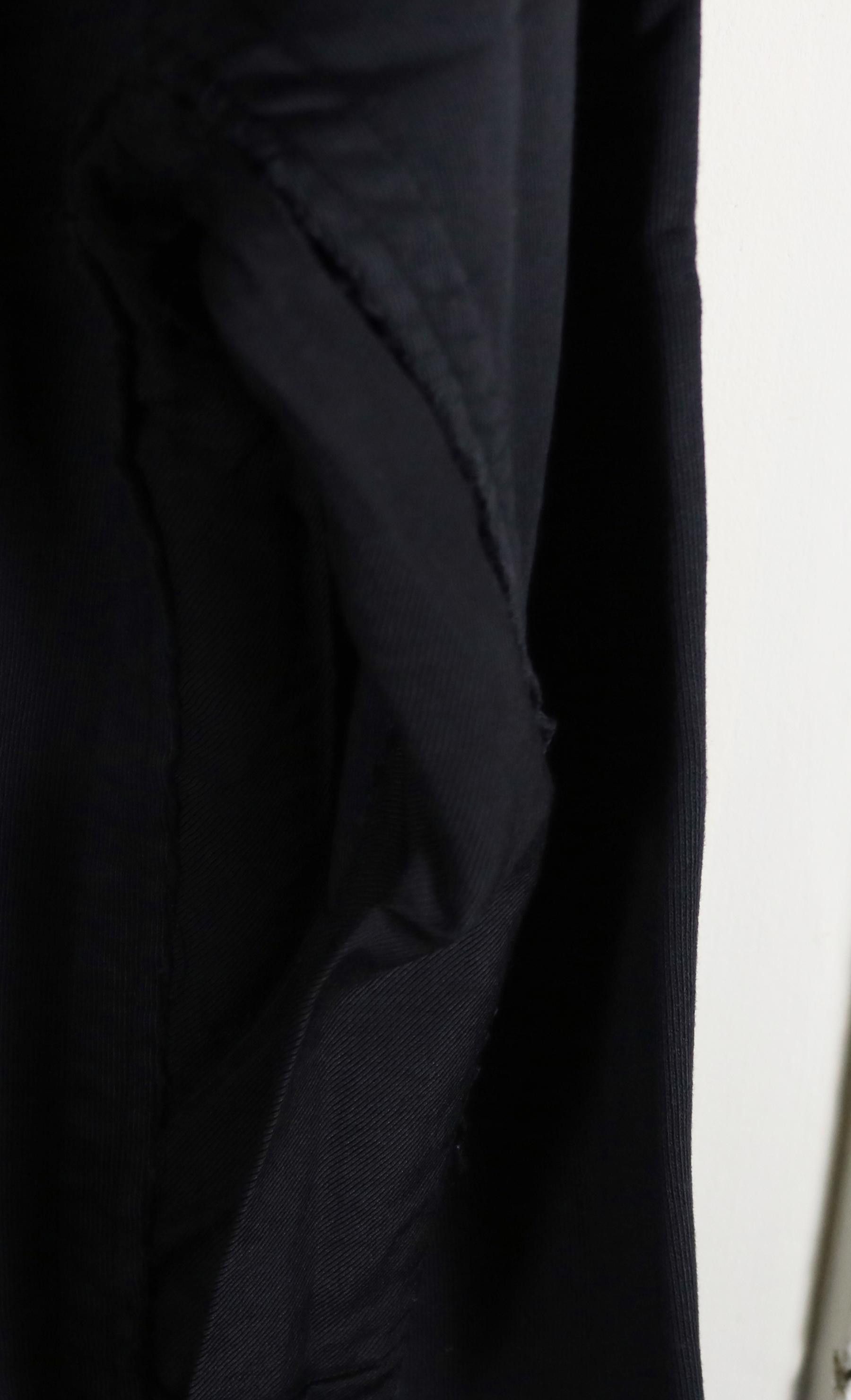 Haider Ackermann Haider Ackermann Black Perth Sweatshirt Size XL Extra Large Size US XL / EU 56 / 4 - 3 Thumbnail
