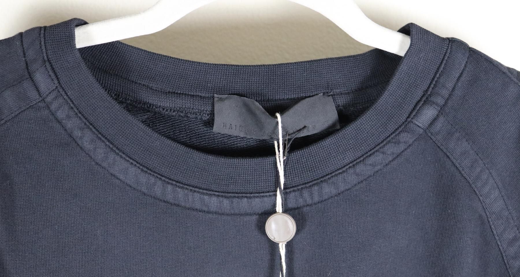 Haider Ackermann Haider Ackermann Black Perth Sweatshirt Size XL Extra Large Size US XL / EU 56 / 4 - 2 Thumbnail