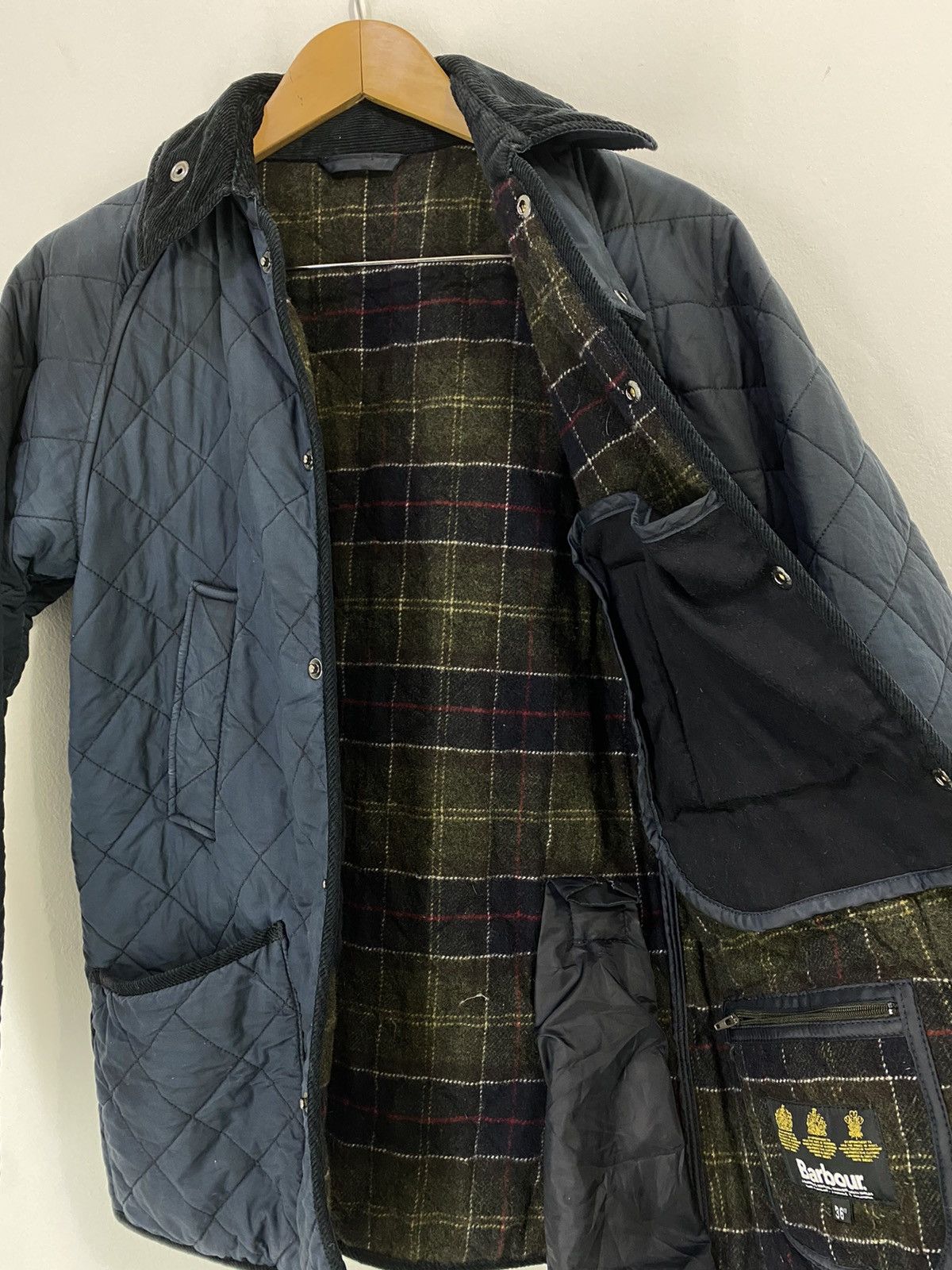 Barbour Barbour Bedale Quilted Wax Jacket Four Pocket Design Size US S / EU 44-46 / 1 - 8 Thumbnail