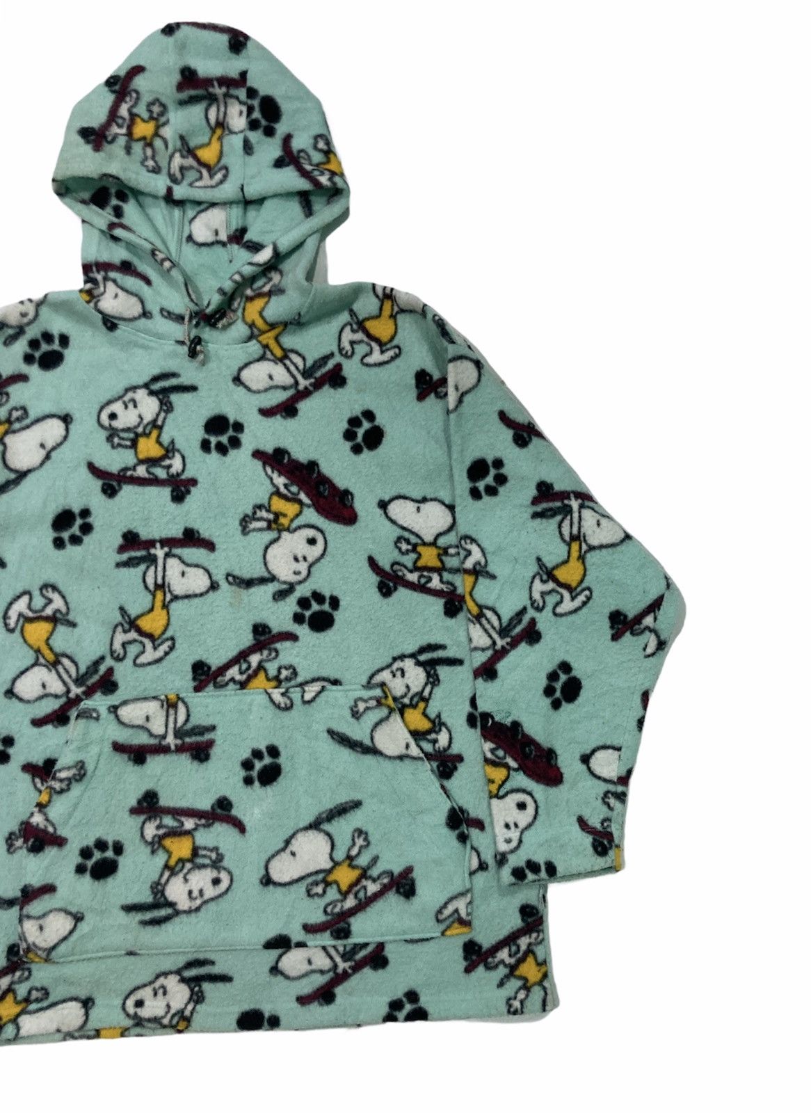 Cartoon Network × Peanuts Snoopy Peanut Playing Skate Fullprint Hoodie Size US L / EU 52-54 / 3 - 2 Thumbnail