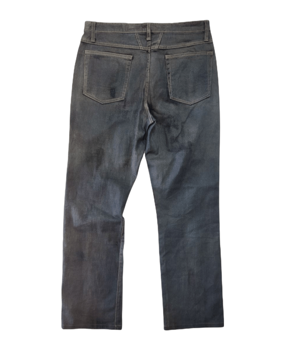 Marithe + Francois Girbaud Marithe Francois Girbaud Wax Jeans - Size L Size US 32 / EU 48 - 2 Thumbnail