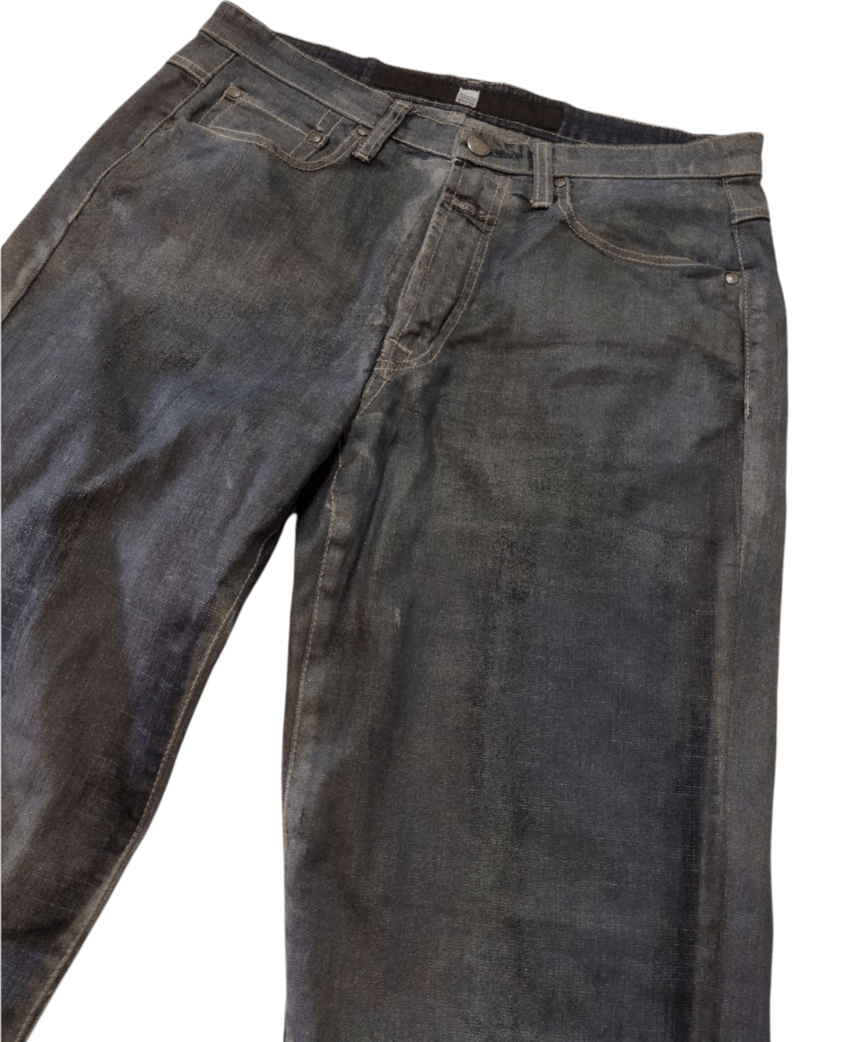 Marithe + Francois Girbaud Marithe Francois Girbaud Wax Jeans - Size L Size US 32 / EU 48 - 7 Thumbnail