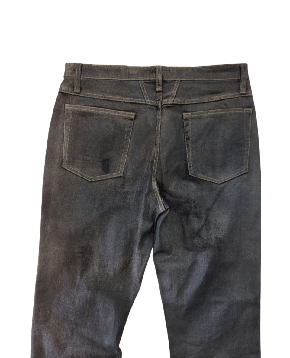 Marithe + Francois Girbaud Marithe Francois Girbaud Wax Jeans - Size L Size US 32 / EU 48 - 4 Thumbnail