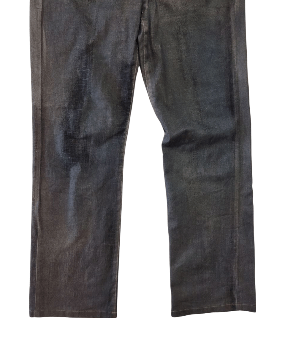 Marithe + Francois Girbaud Marithe Francois Girbaud Wax Jeans - Size L Size US 32 / EU 48 - 6 Thumbnail