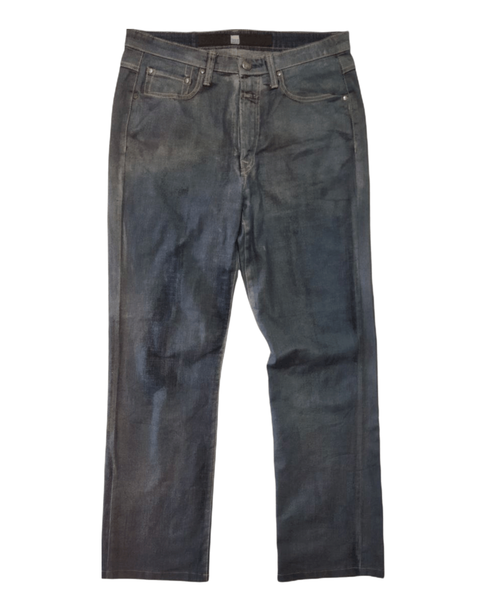 Marithe + Francois Girbaud Marithe Francois Girbaud Wax Jeans - Size L Size US 32 / EU 48 - 1 Thumbnail