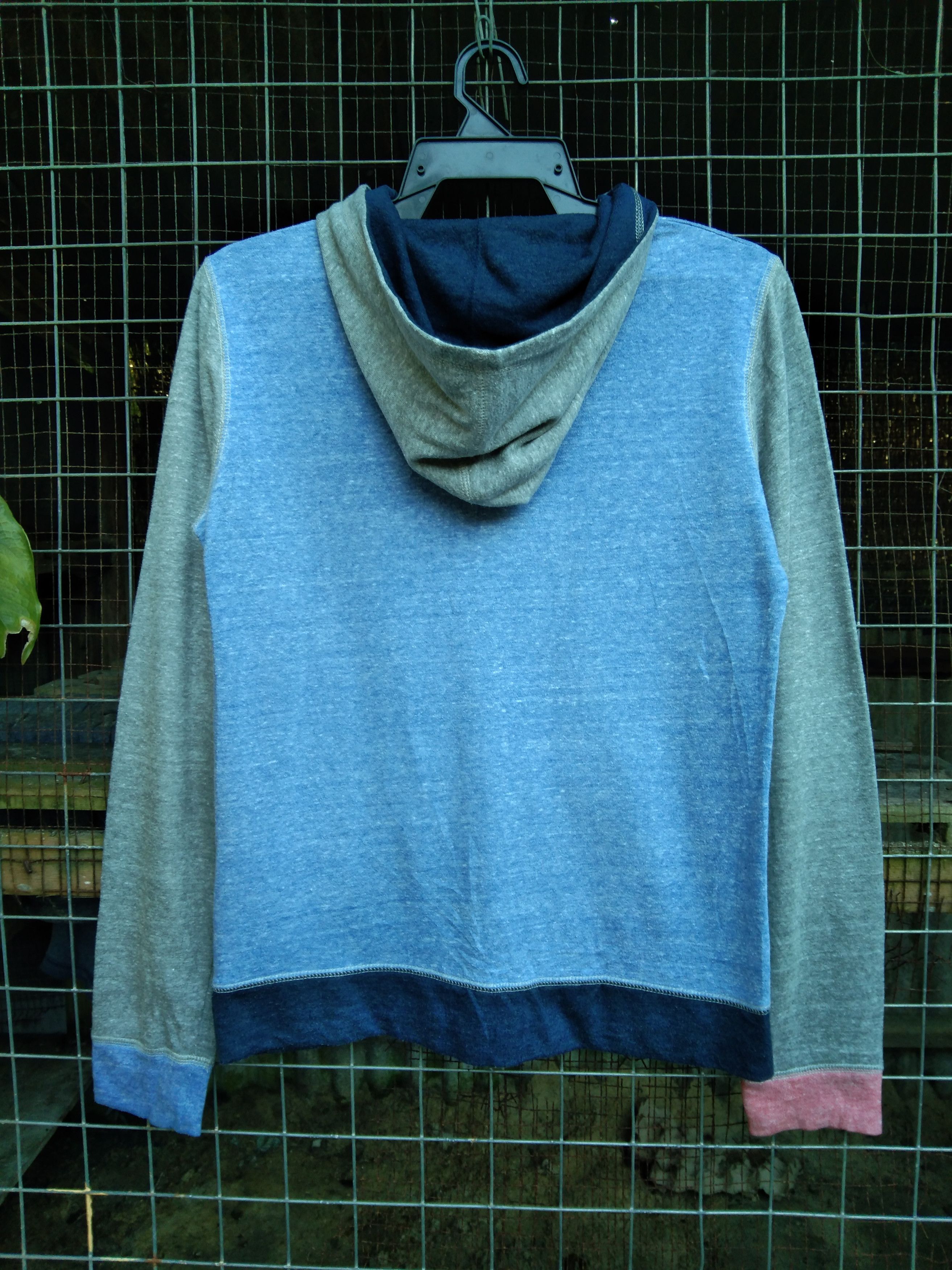 Japanese Brand × Vintage VINTAGE COLOURBLOCK LIGHTLAYERS ZIPPER HOODIE Size XS / US 0-2 / IT 36-38 - 4 Thumbnail