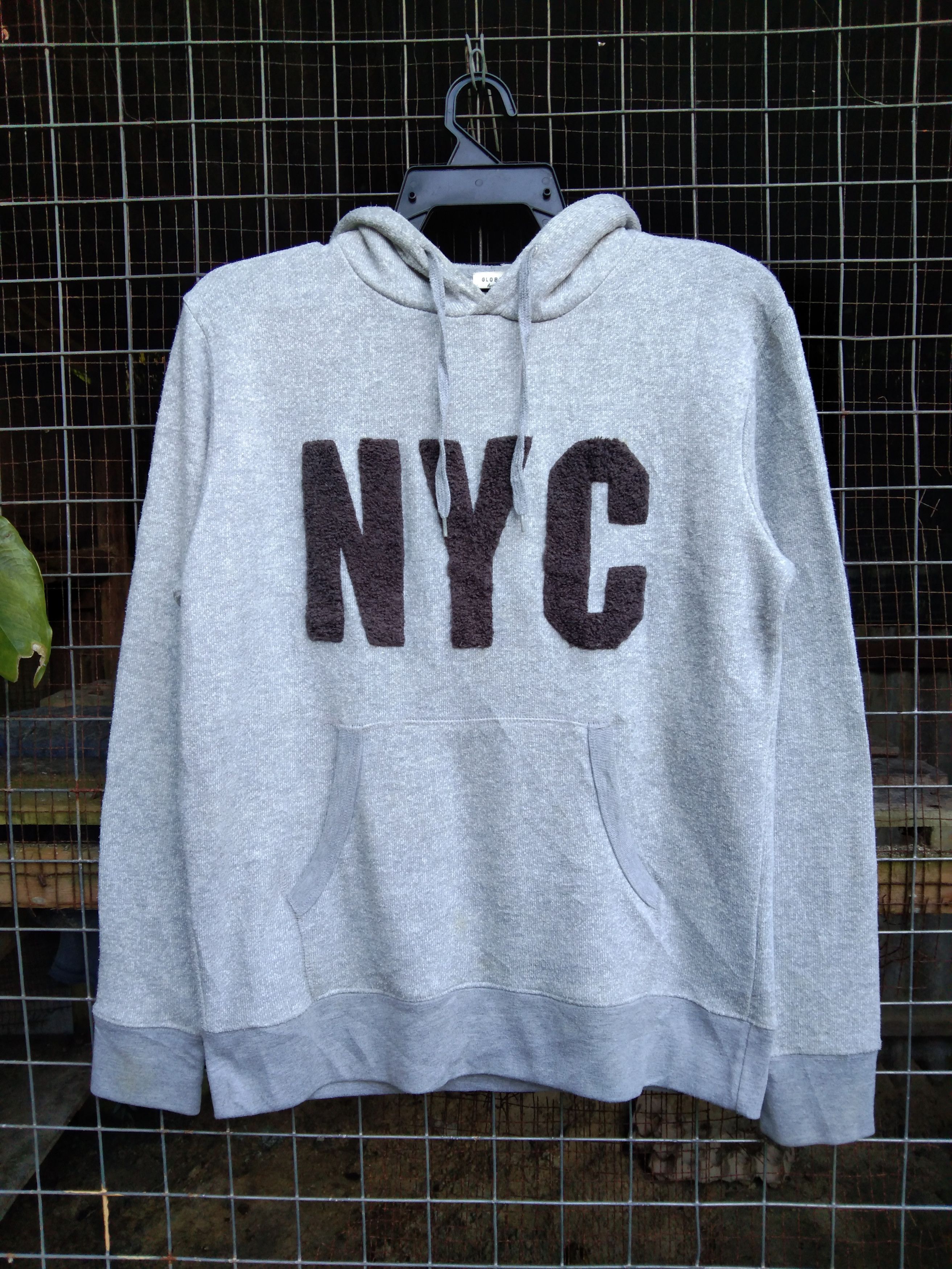 Global Work × Vintage NYC EMBROIDERY LIGHTLAYER SWEATSHIRT HOODIE Size US M / EU 48-50 / 2 - 1 Thumbnail