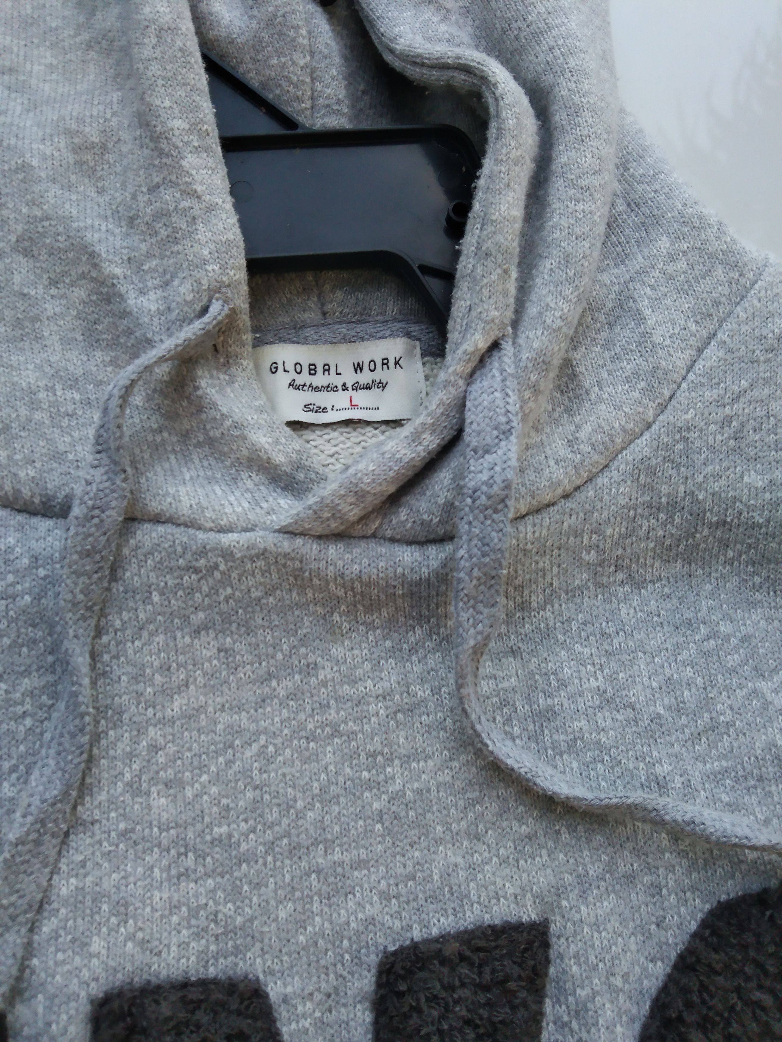 Global Work × Vintage NYC EMBROIDERY LIGHTLAYER SWEATSHIRT HOODIE Size US M / EU 48-50 / 2 - 5 Thumbnail