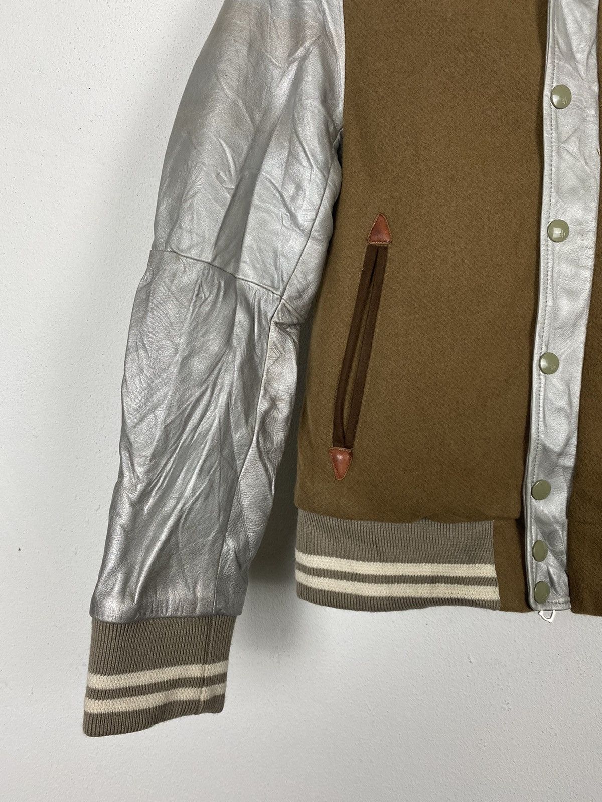 FACTOTUM × Japanese Brand VARSITY JACKET LEATHER SLEEVE BY FACTOTUM Size US M / EU 48-50 / 2 - 4 Thumbnail