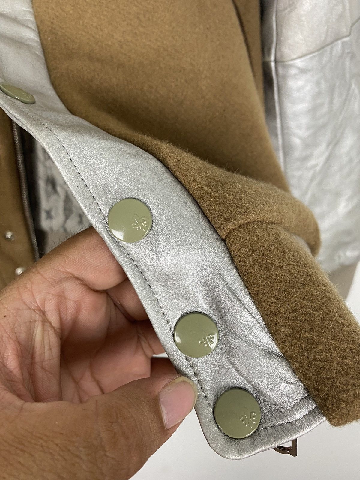 FACTOTUM × Japanese Brand VARSITY JACKET LEATHER SLEEVE BY FACTOTUM Size US M / EU 48-50 / 2 - 7 Thumbnail