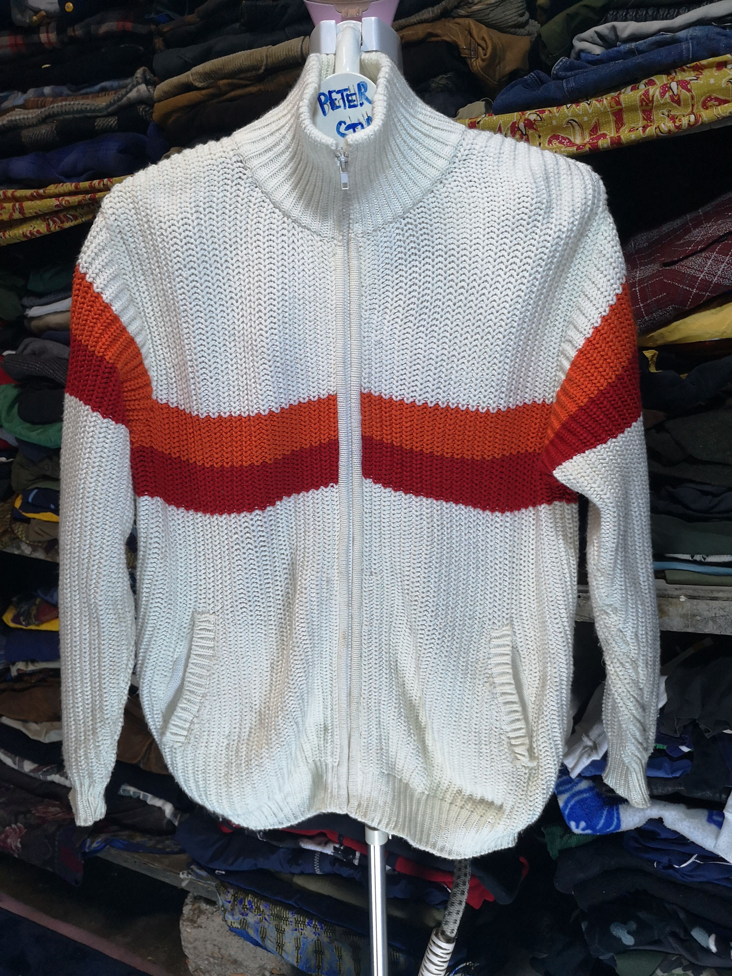 Japanese Brand Nice Design Spring Knitewear Jacket For Style Size US L / EU 52-54 / 3 - 1 Thumbnail