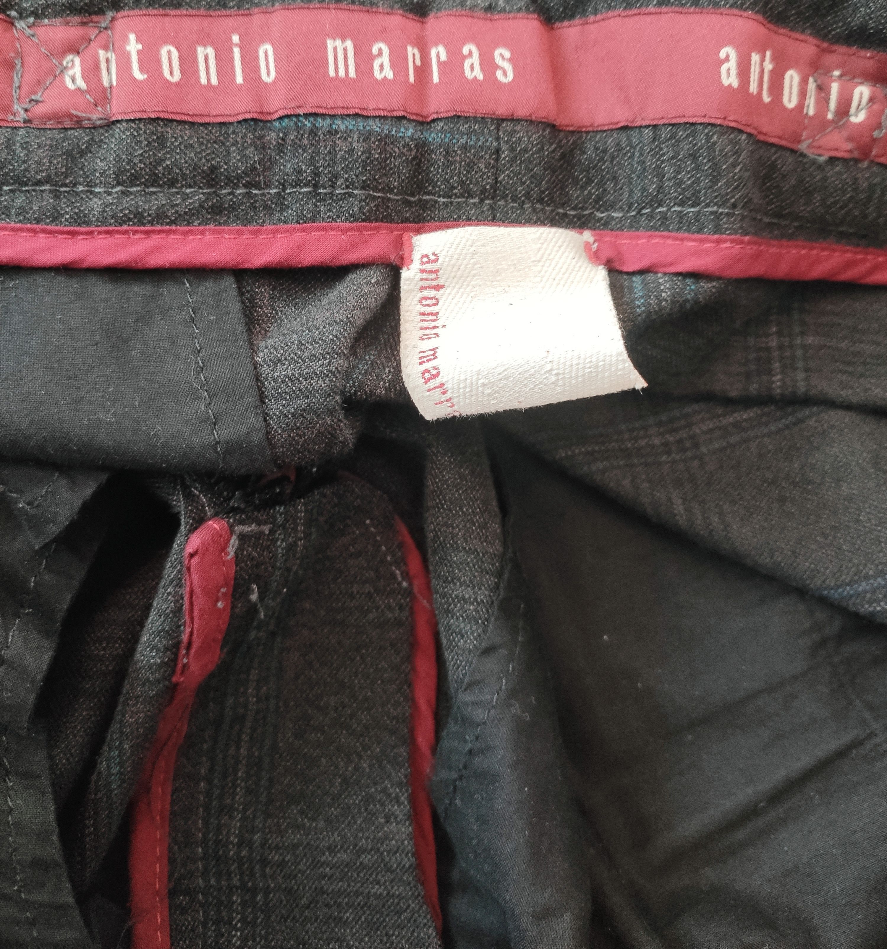 Antonio Marras RUNWAY! Wide trousers.Like Layer-0 or Archivio J.M.Ribot Size US 34 / EU 50 - 6 Thumbnail