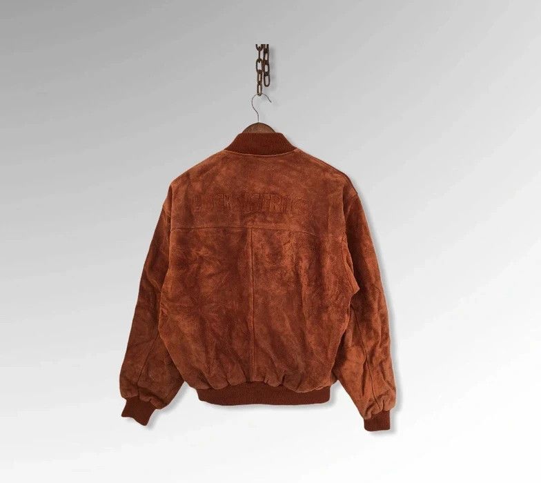 Vintage Vintage Lucky Strike Spell Out Leather Jacket Size US L / EU 52-54 / 3 - 1 Thumbnail