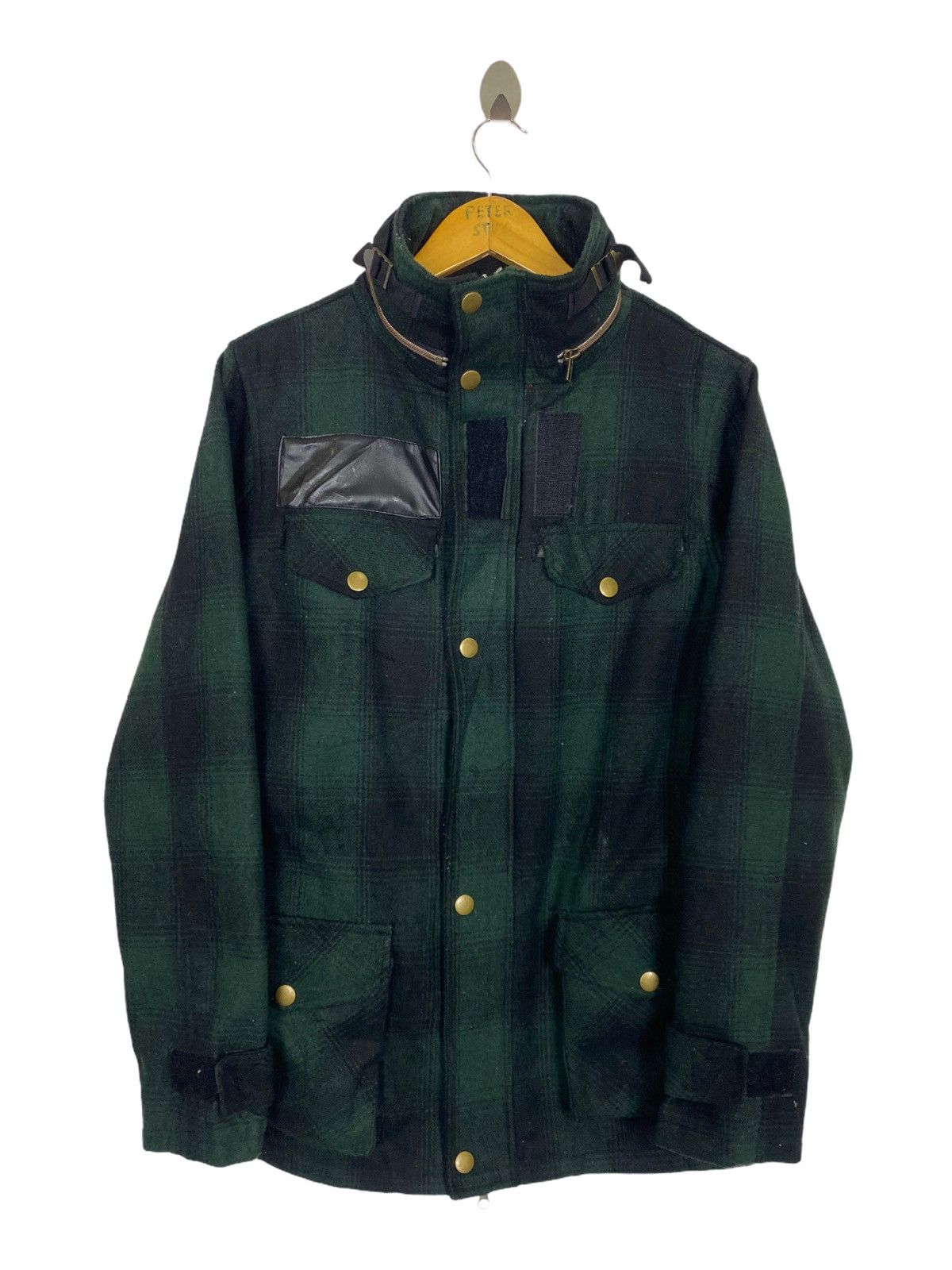 Flannel × Japanese Brand MELITION MEN’S FLANNEL JACKET NICE DESIGN Size US L / EU 52-54 / 3 - 1 Thumbnail