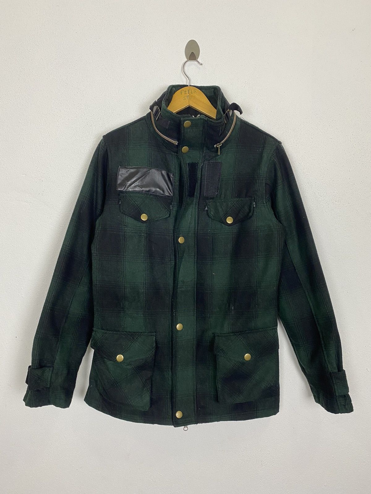 Flannel × Japanese Brand MELITION MEN’S FLANNEL JACKET NICE DESIGN Size US L / EU 52-54 / 3 - 3 Thumbnail