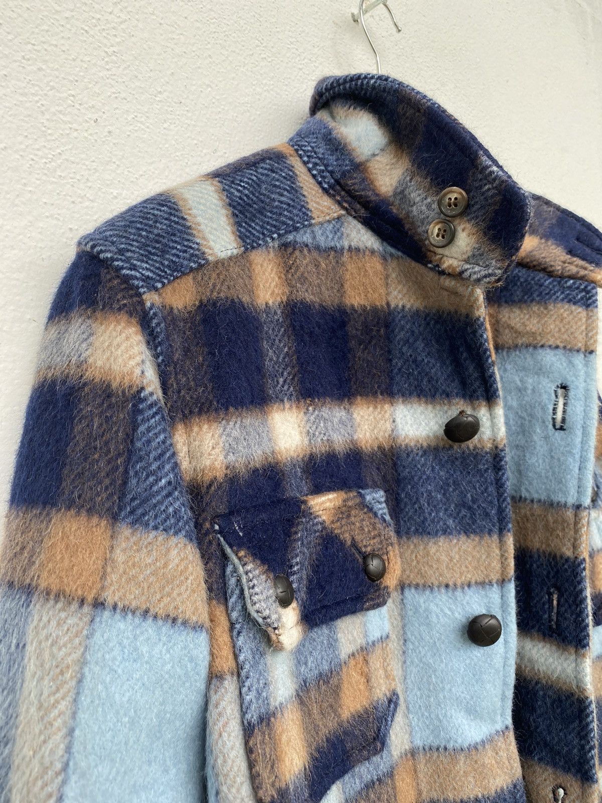 Armani Exchange × Flannel G1068 Armani Exchange Button Jacket Size US L / EU 52-54 / 3 - 6 Thumbnail