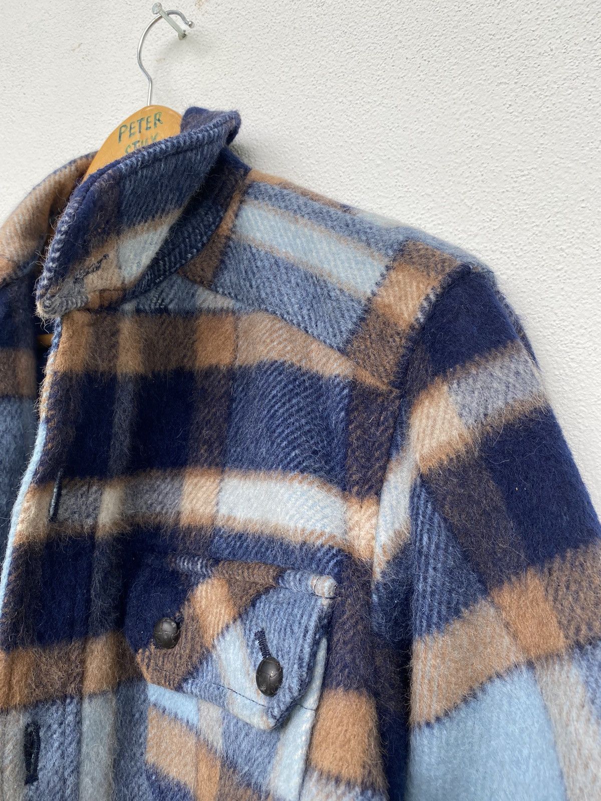 Armani Exchange × Flannel G1068 Armani Exchange Button Jacket Size US L / EU 52-54 / 3 - 5 Thumbnail