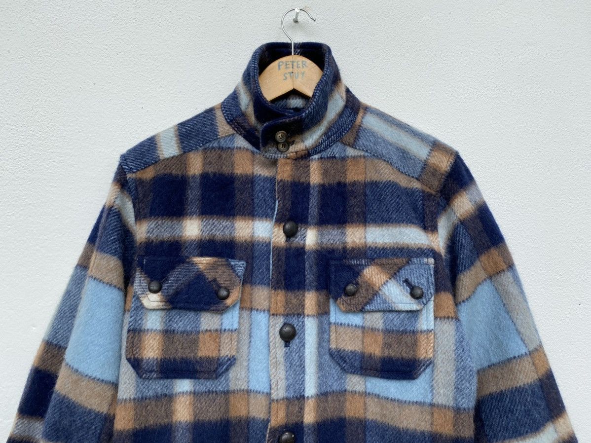 Armani Exchange × Flannel G1068 Armani Exchange Button Jacket Size US L / EU 52-54 / 3 - 3 Thumbnail