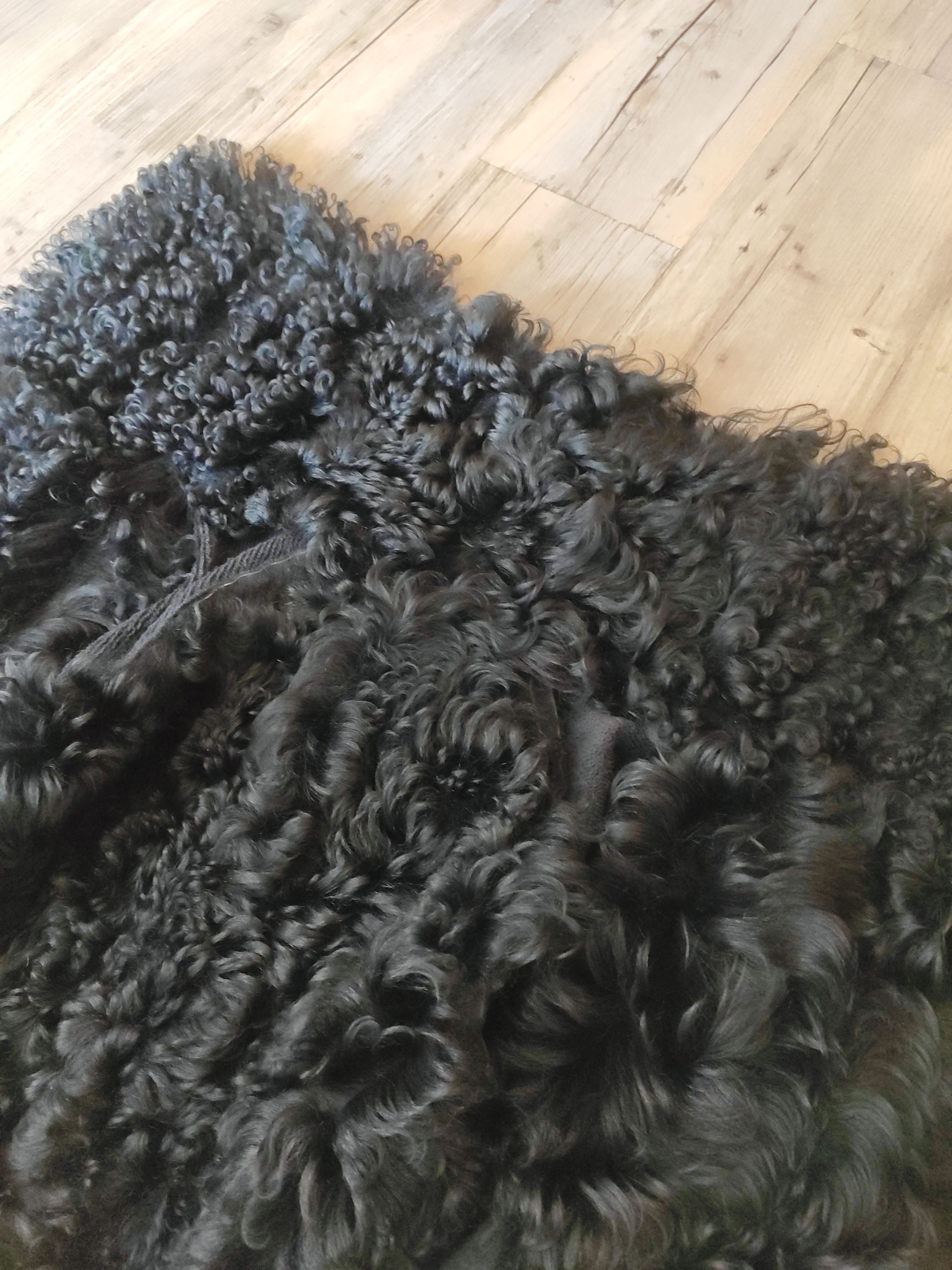 Le Grande Bleu (L.G.B.) Lama coat.Like Rick Owens or Yohji Yamamoto Size S / US 4 / IT 40 - 5 Thumbnail