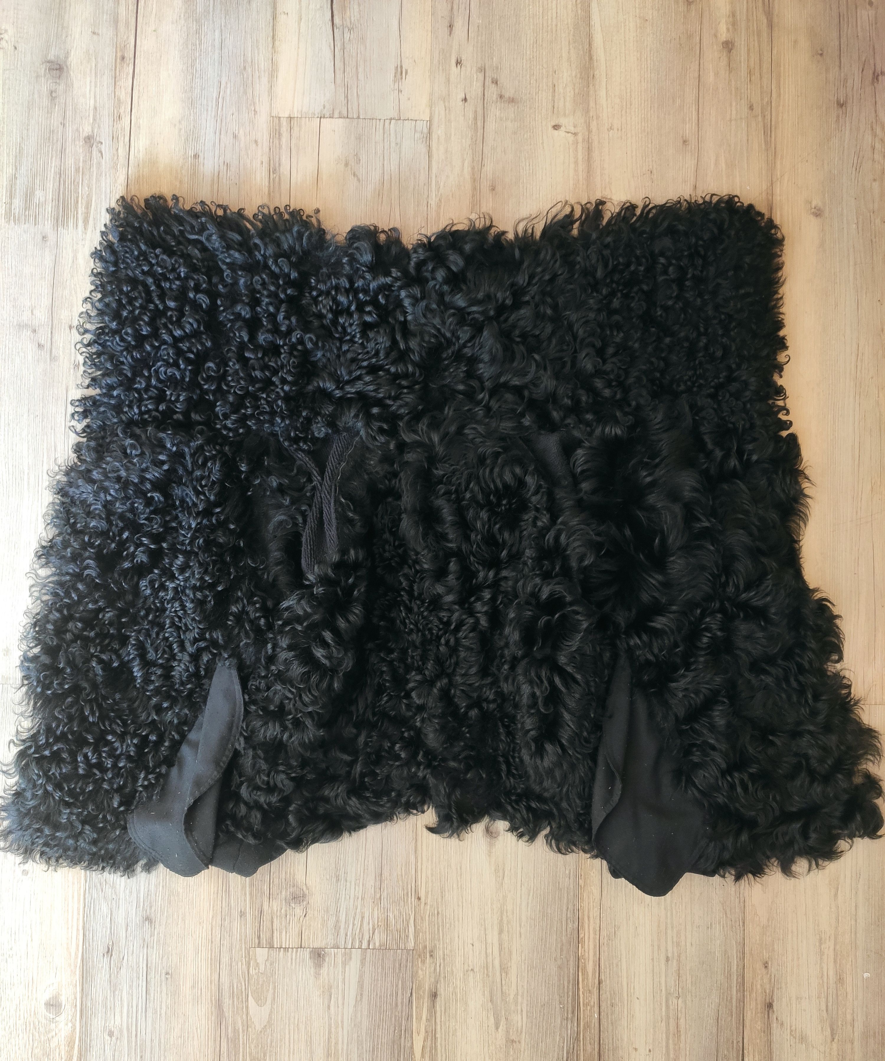 Le Grande Bleu (L.G.B.) Lama coat.Like Rick Owens or Yohji Yamamoto Size S / US 4 / IT 40 - 4 Thumbnail