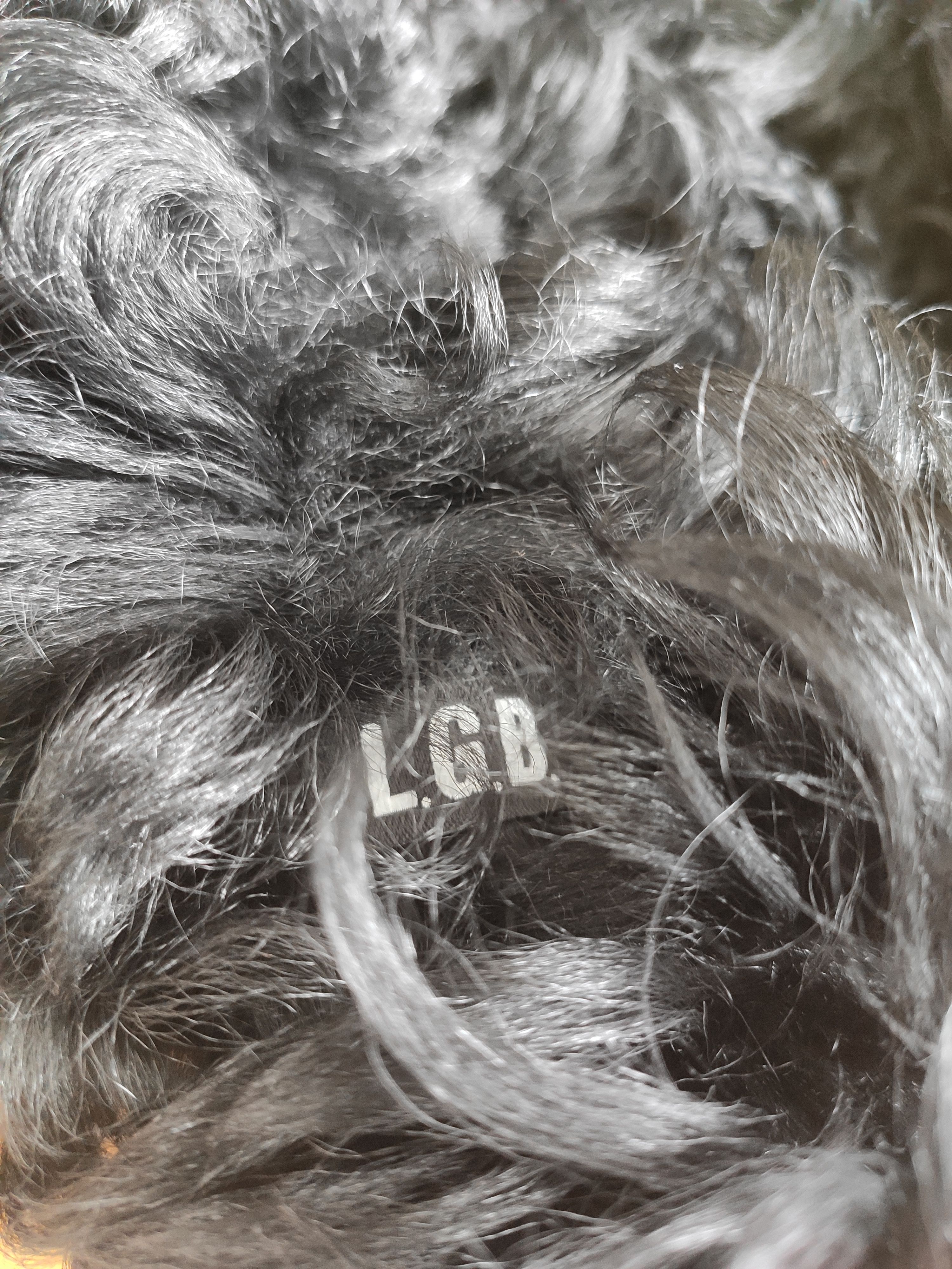 Le Grande Bleu (L.G.B.) Lama coat.Like Rick Owens or Yohji Yamamoto Size S / US 4 / IT 40 - 7 Thumbnail