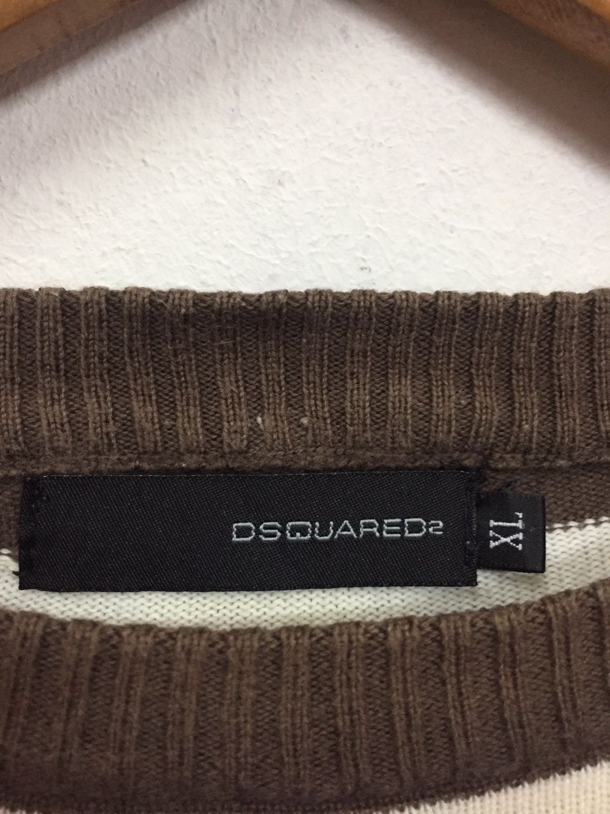 Dsquared2 OG Dsquared2 🇮🇹 Horizontal Striped Padded Arm Pullover Size US M / EU 48-50 / 2 - 5 Thumbnail