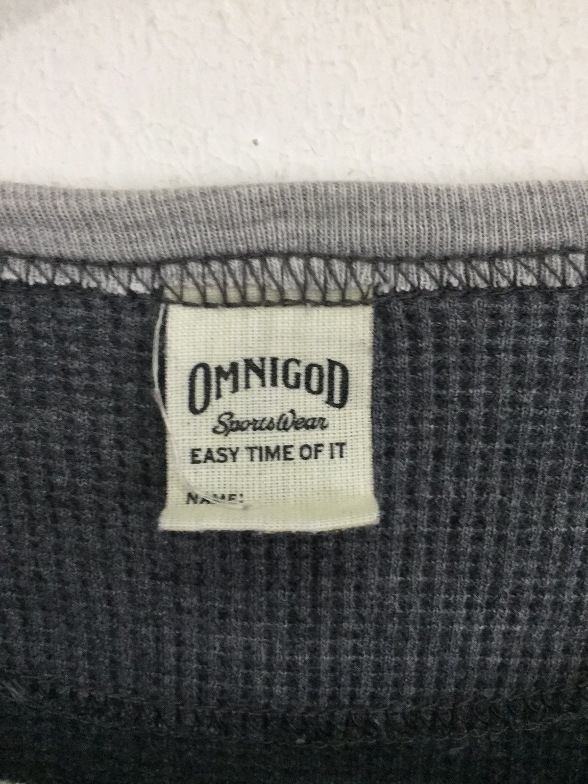 OMNIGOD Omnigod 🇯🇵 Waffle Combat Long Sleeve Shirt Size US M / EU 48-50 / 2 - 3 Thumbnail