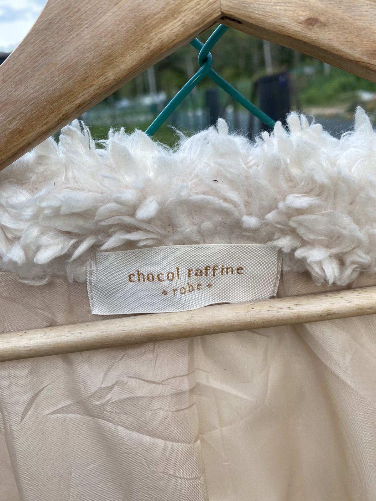 Japanese Brand ⚡️Steals⚡️Chocol Raffine Faux Fur Coat Cardigan Size L / US 10 / IT 46 - 7 Thumbnail