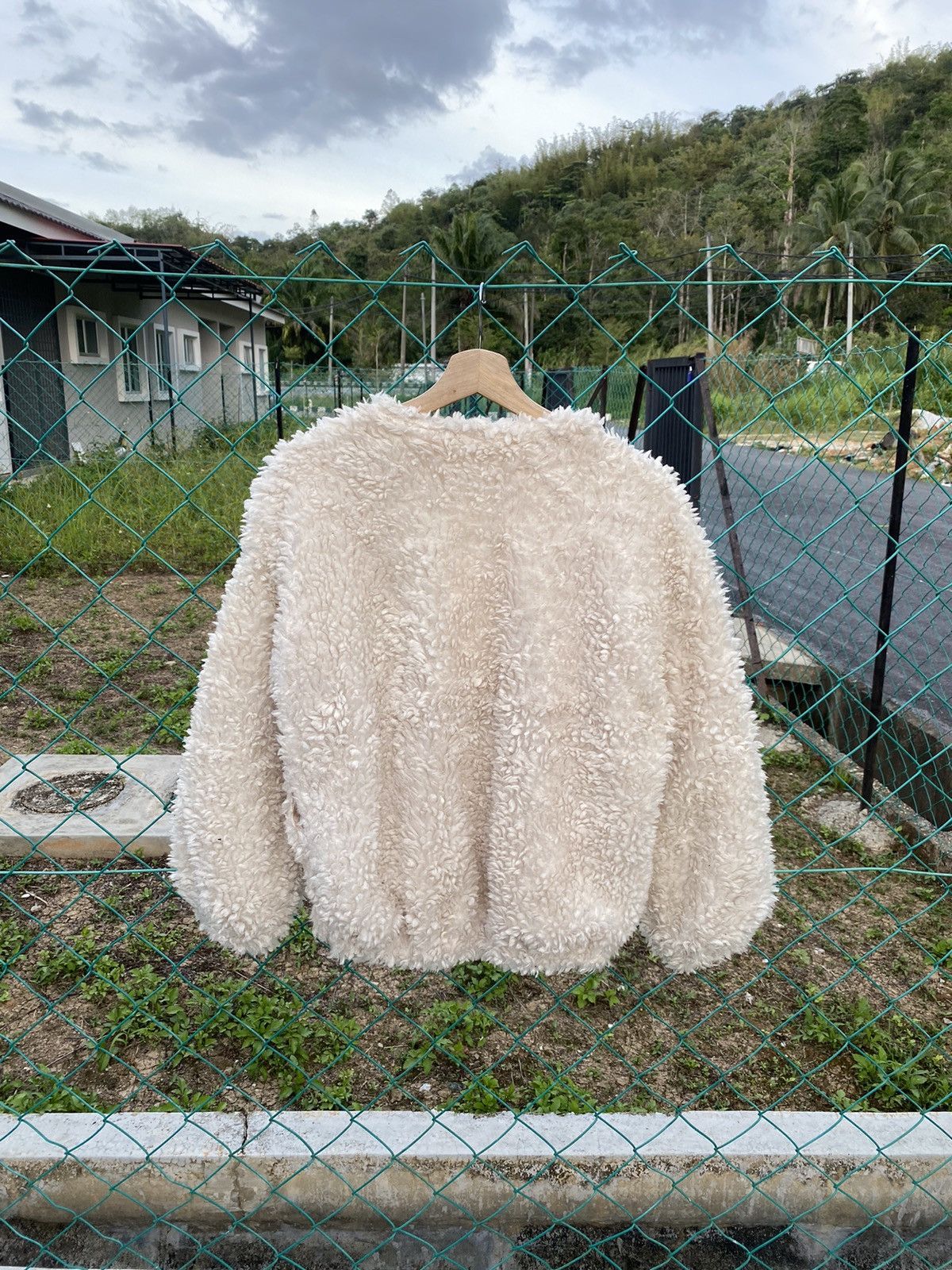 Japanese Brand ⚡️Steals⚡️Chocol Raffine Faux Fur Coat Cardigan Size L / US 10 / IT 46 - 2 Thumbnail