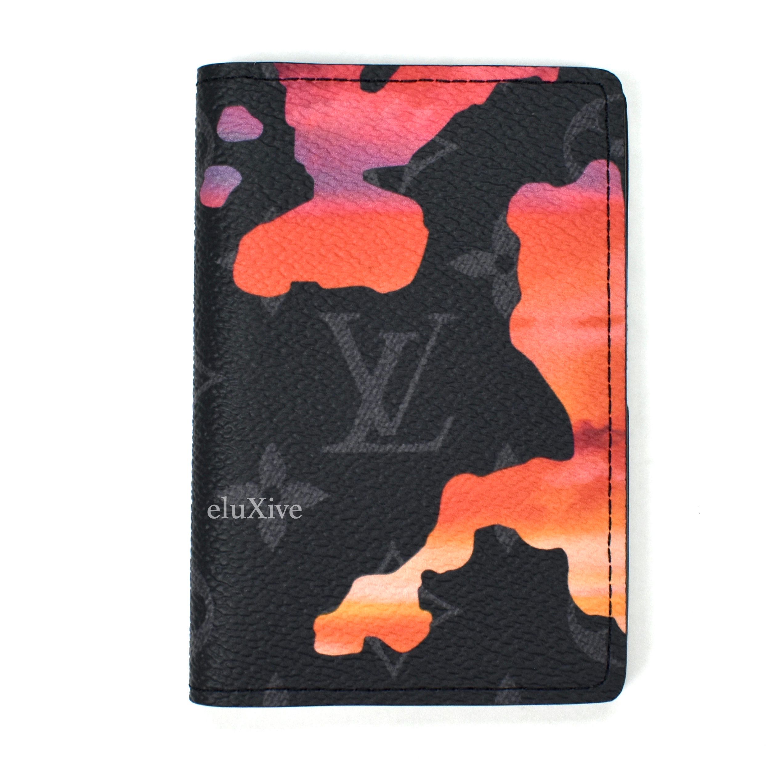 Louis Vuitton Pocket Organizer Sunrise Monogram Eclipse Black/Grey