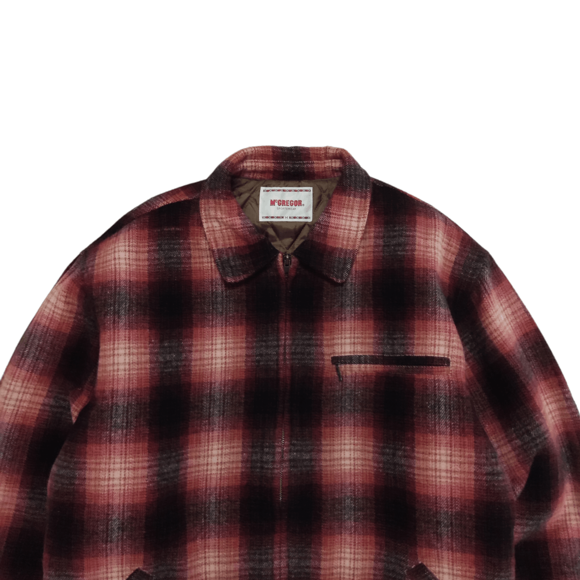 McGregor Vintage McGregor Checked Zipper Outdoor Quilted Jacket Size US M / EU 48-50 / 2 - 3 Thumbnail