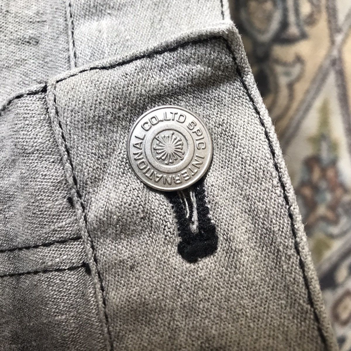 Japanese Brand Japanese Brand Modern Lovers Denim Flare Jeans Bleach Size US 31 - 11 Thumbnail