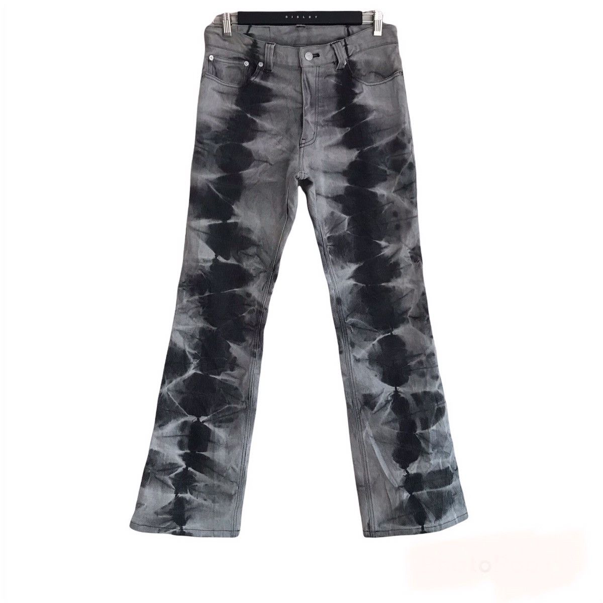 image of Le Grande Bleu L G B Modern Lovers Denim Flare Jeans Bleach, Men's (Size 31)