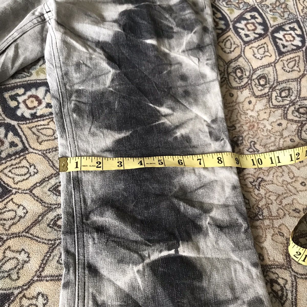 Japanese Brand Japanese Brand Modern Lovers Denim Flare Jeans Bleach Size US 31 - 18 Thumbnail