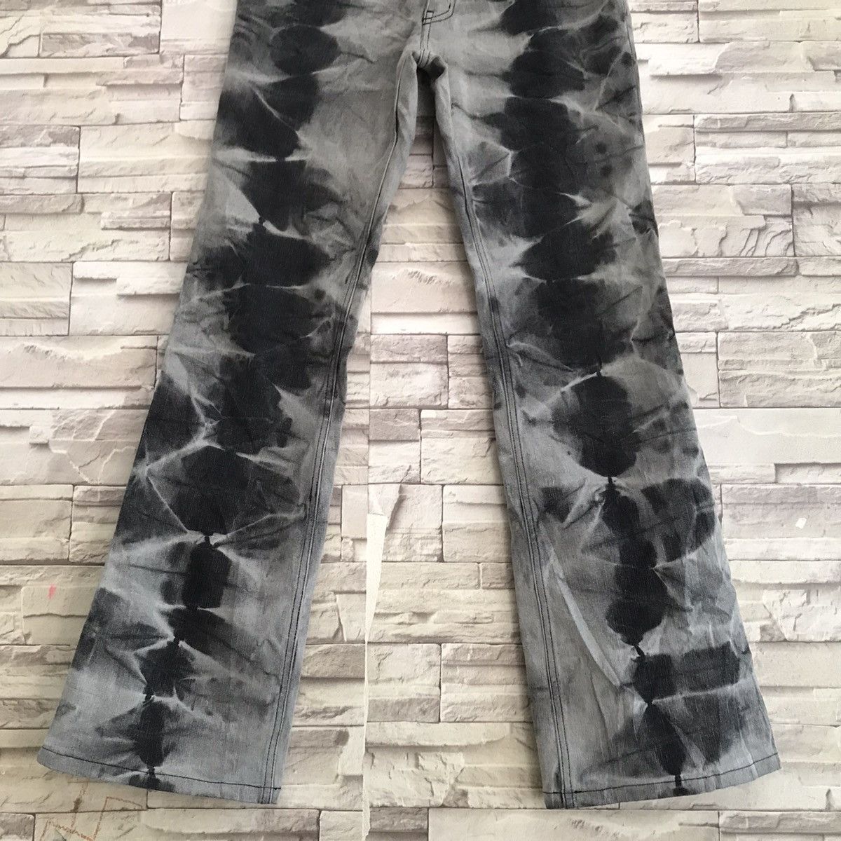 Japanese Brand Japanese Brand Modern Lovers Denim Flare Jeans Bleach Size US 31 - 6 Thumbnail