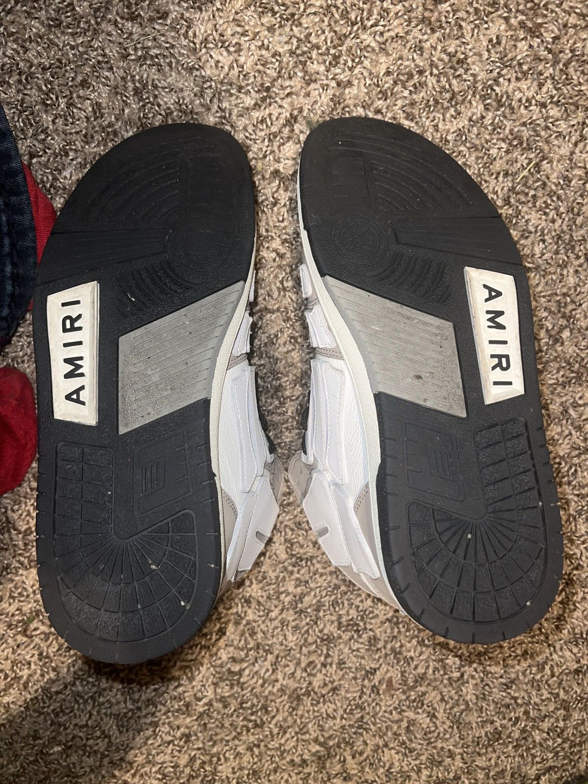 Amiri Amiri skel hi top gray Size US 8 / EU 41 - 5 Thumbnail