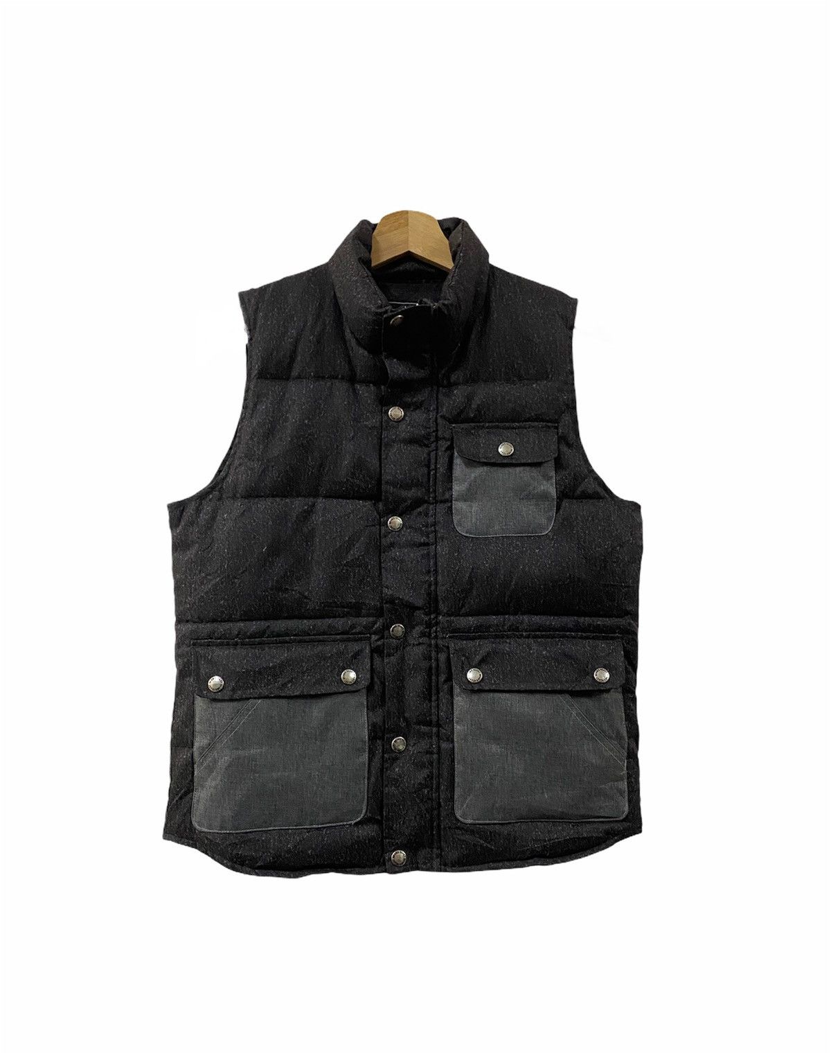 Beams Plus × Japanese Brand Vtg Beams Vest Puffer Jacket Size 38R - 1 Thumbnail