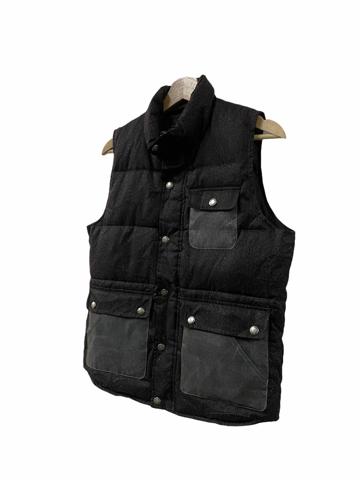 Beams Plus × Japanese Brand Vtg Beams Vest Puffer Jacket Size 38R - 5 Thumbnail