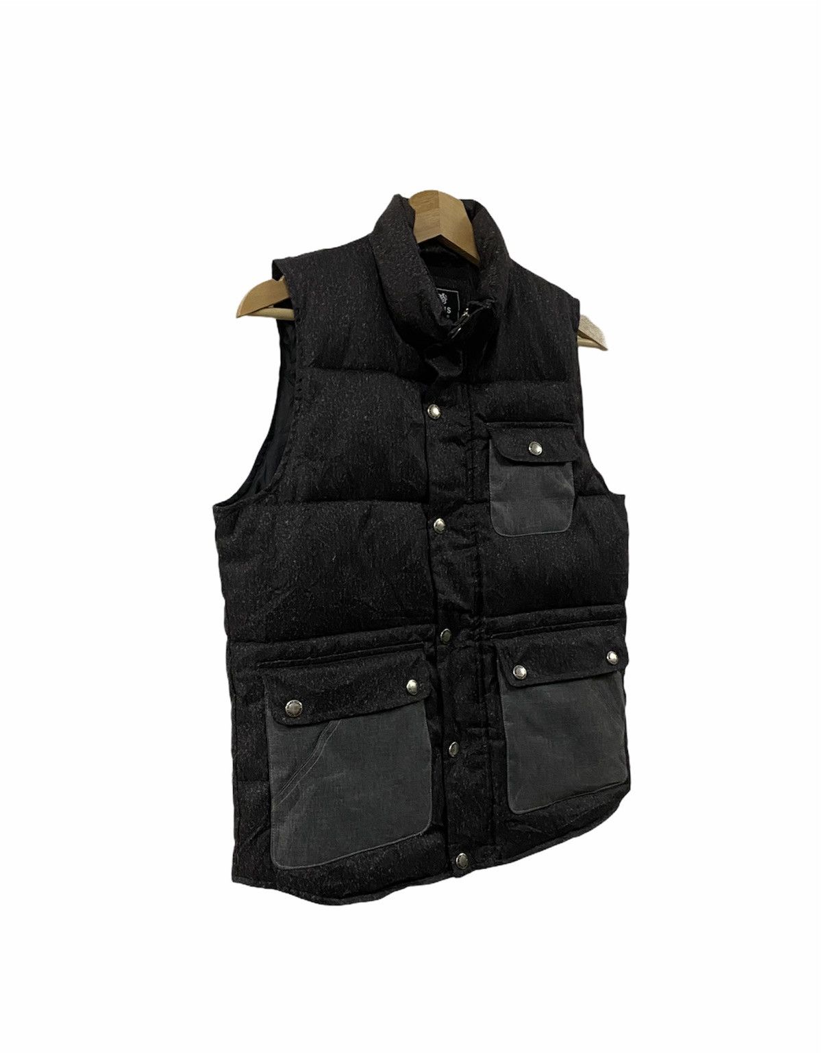 Beams Plus × Japanese Brand Vtg Beams Vest Puffer Jacket Size 38R - 4 Thumbnail