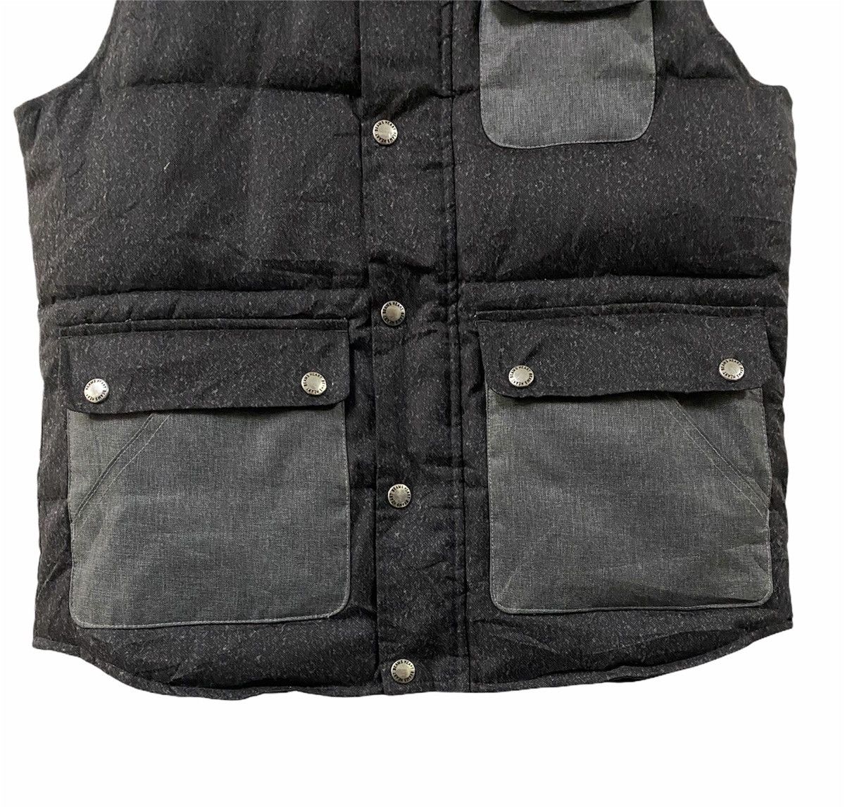 Beams Plus × Japanese Brand Vtg Beams Vest Puffer Jacket Size 38R - 6 Thumbnail