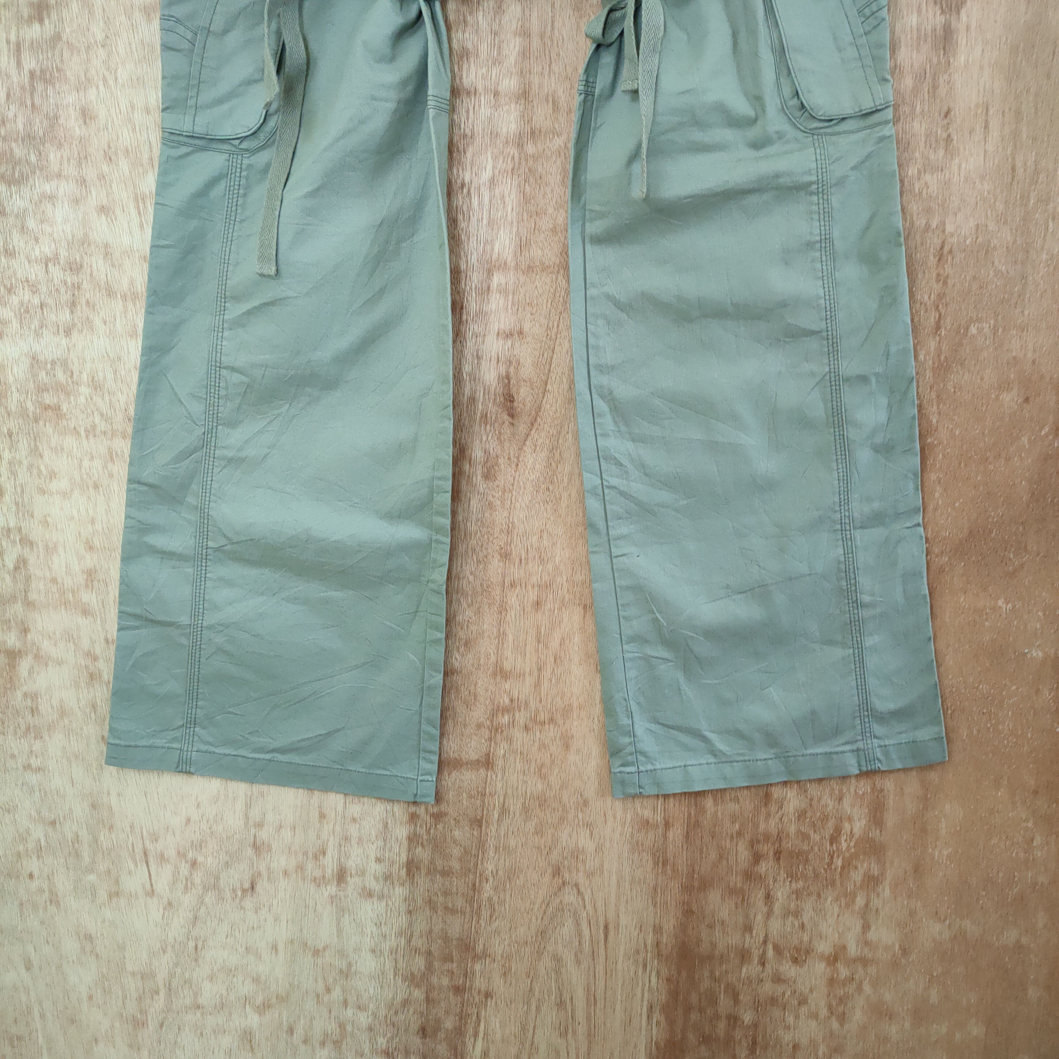Japanese Brand LBB JEANS WOMAN BONDAGE CARGO PANTS Size US 28 / EU 44 - 6 Thumbnail
