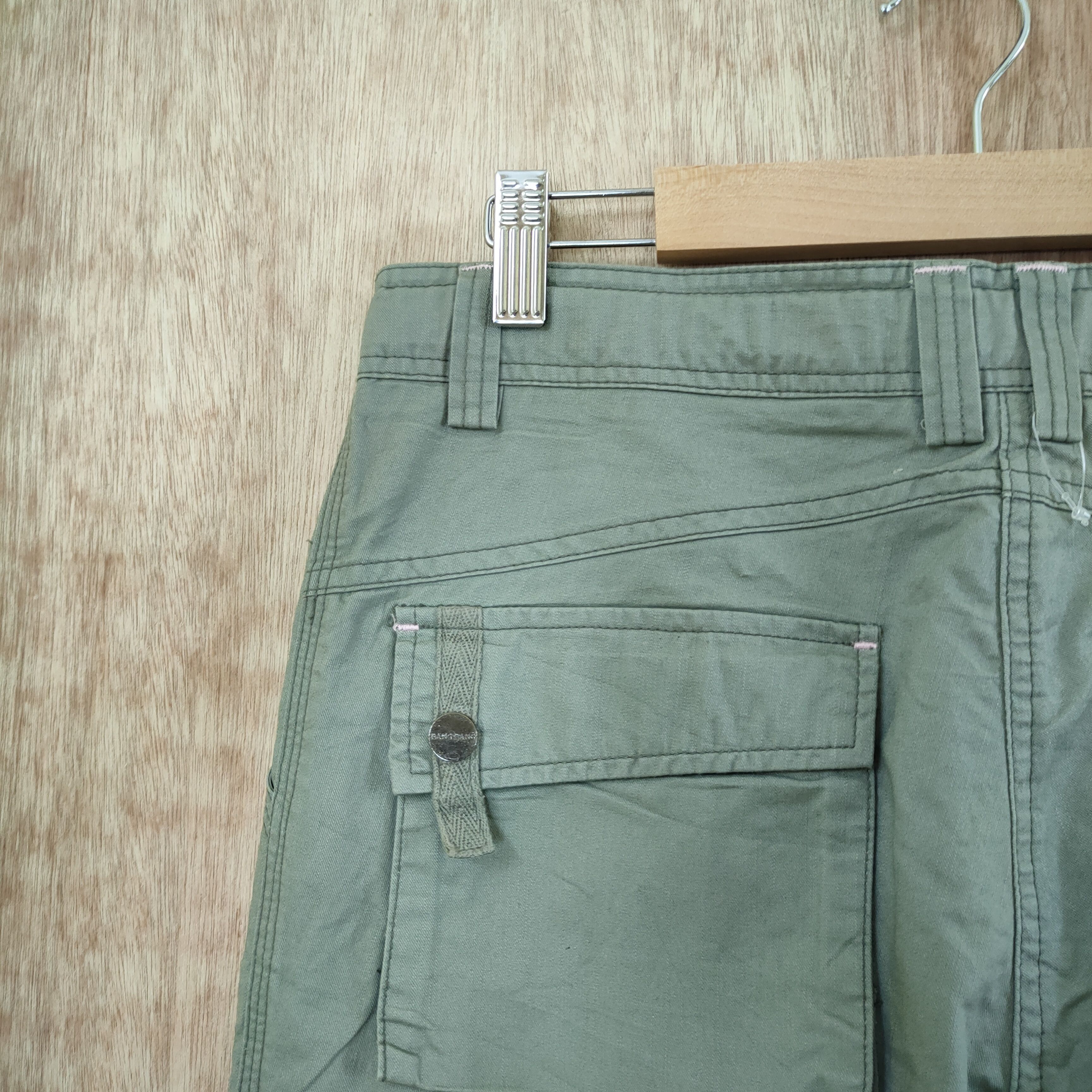Japanese Brand LBB JEANS WOMAN BONDAGE CARGO PANTS Size US 28 / EU 44 - 9 Thumbnail