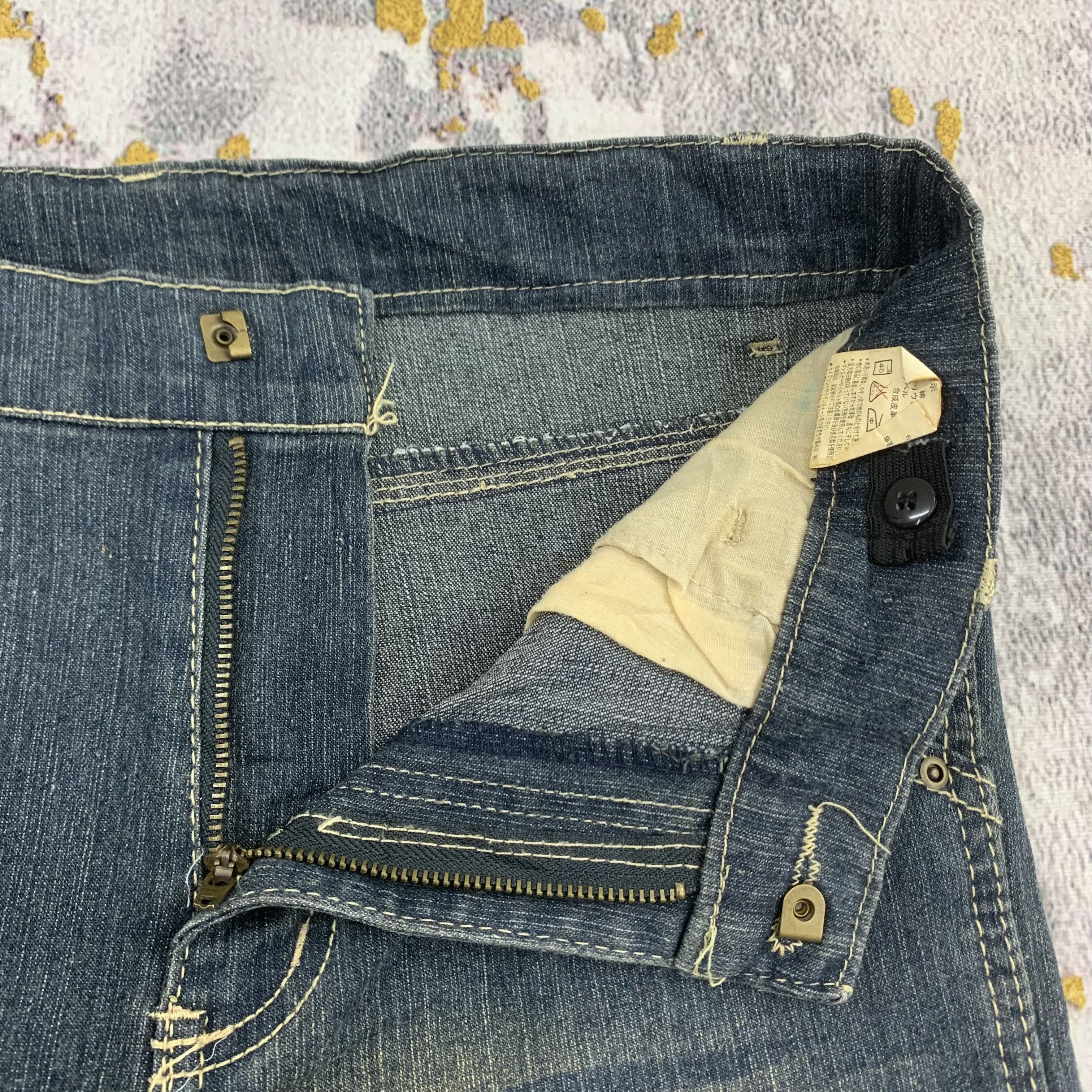 Japanese Brand Hobie Cat Denim Dark Blue Pants Size US 30 / EU 46 - 3 Thumbnail