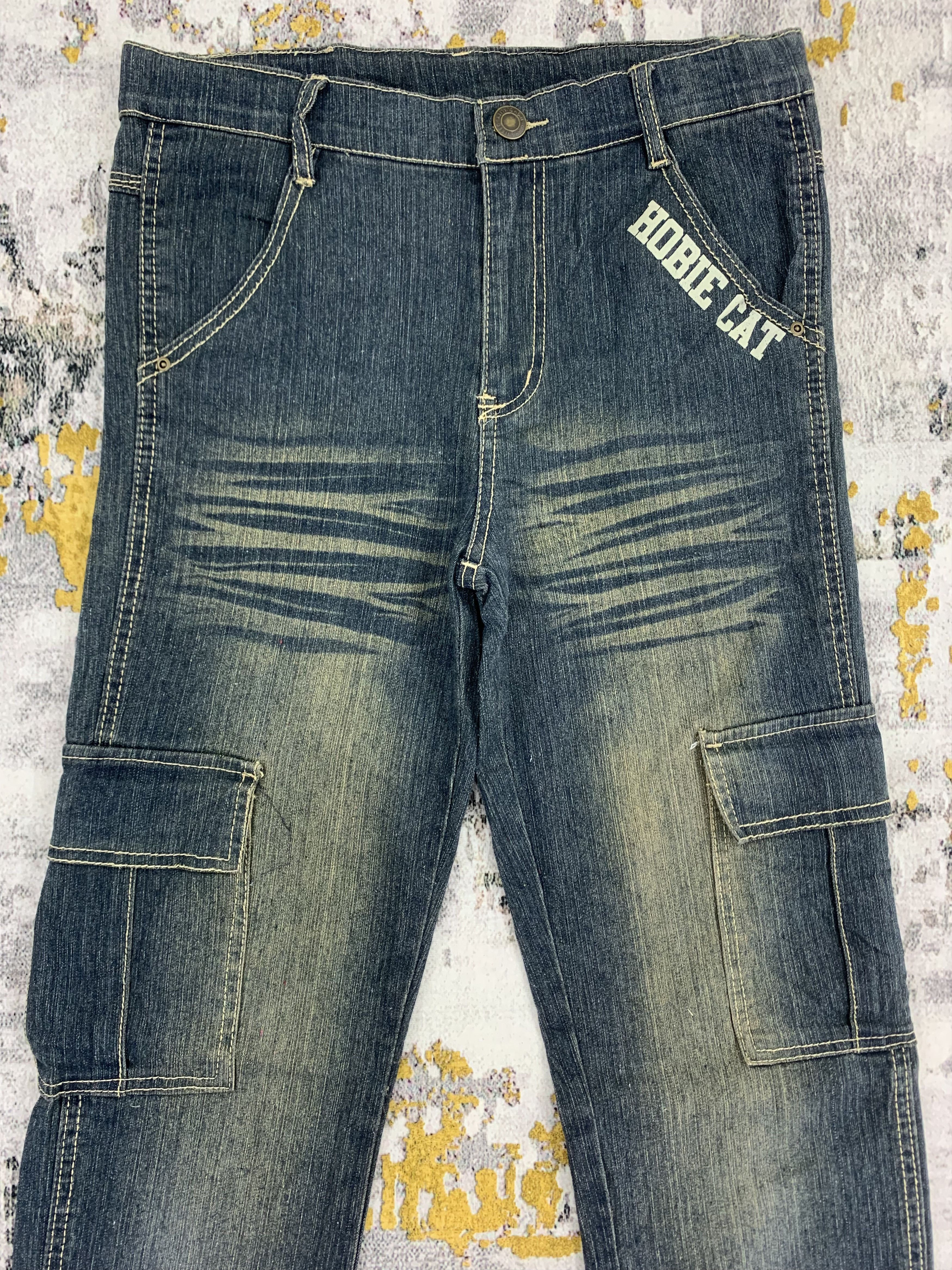 Japanese Brand Hobie Cat Denim Dark Blue Pants Size US 30 / EU 46 - 2 Thumbnail