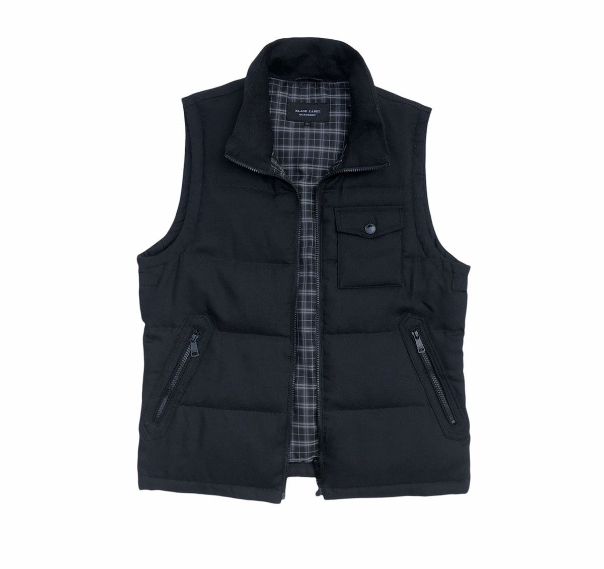 Burberry Authentic Burberry Black Label Goose Down Vest Puffer Jacket Size US M / EU 48-50 / 2 - 3 Thumbnail
