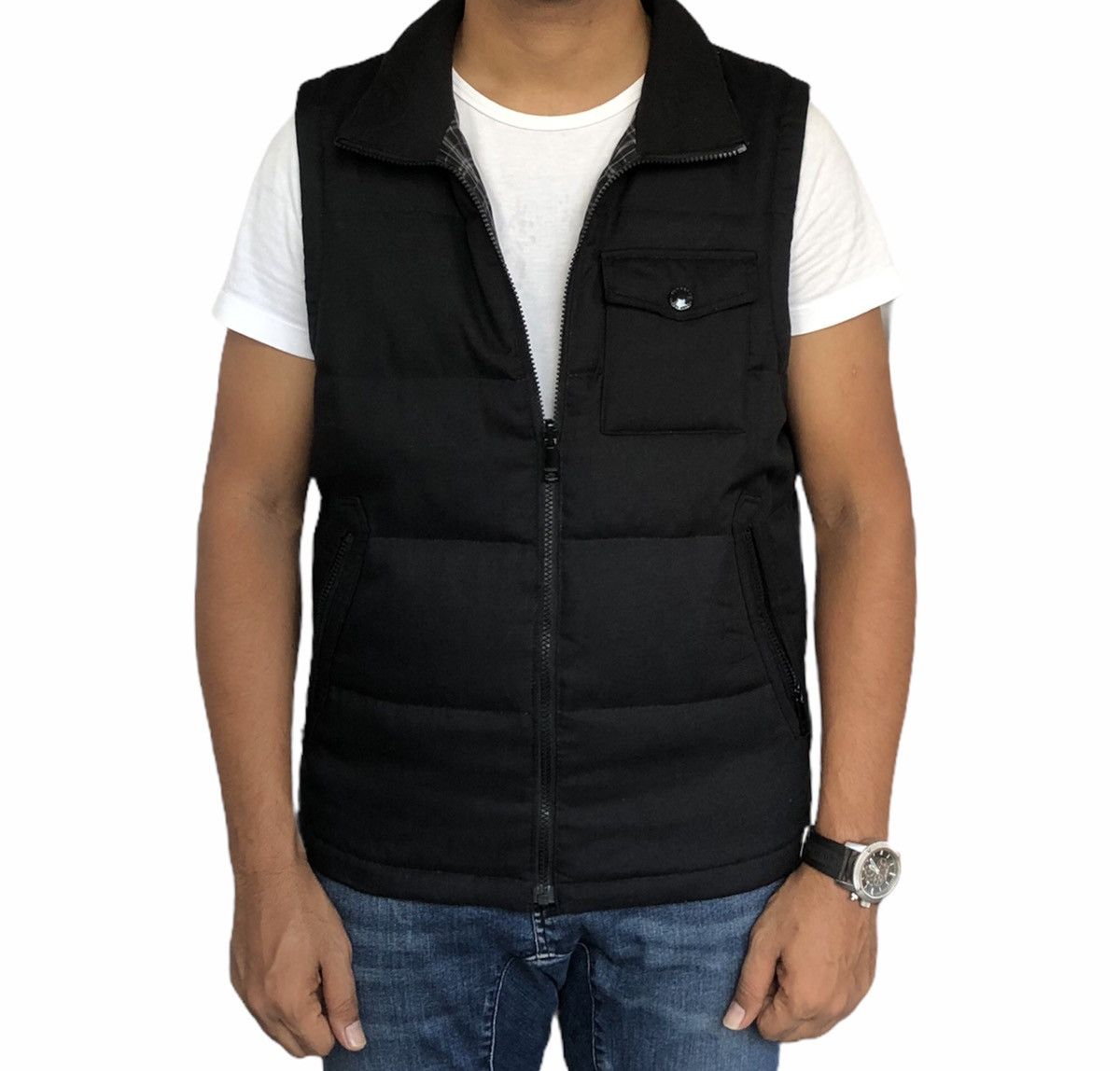 Burberry Authentic Burberry Black Label Goose Down Vest Puffer Jacket Size US M / EU 48-50 / 2 - 7 Thumbnail