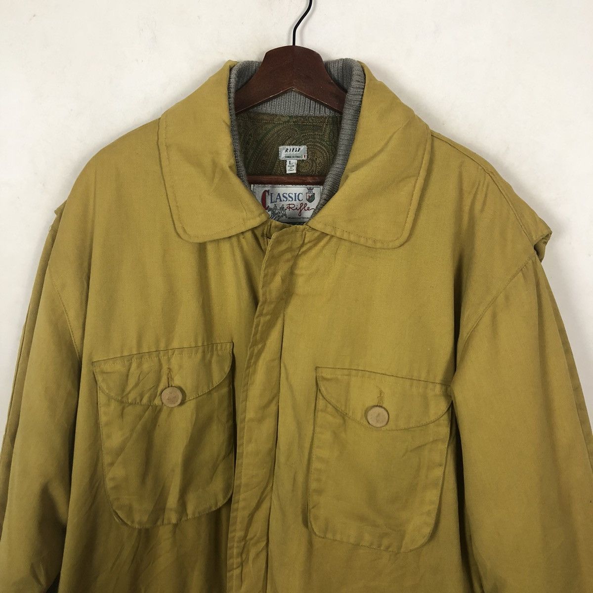RIFLE CLASSIC RIFLE SURVIVAL JACKET MULTI POCKET MADE IN ITALY Size US L / EU 52-54 / 3 - 4 Thumbnail