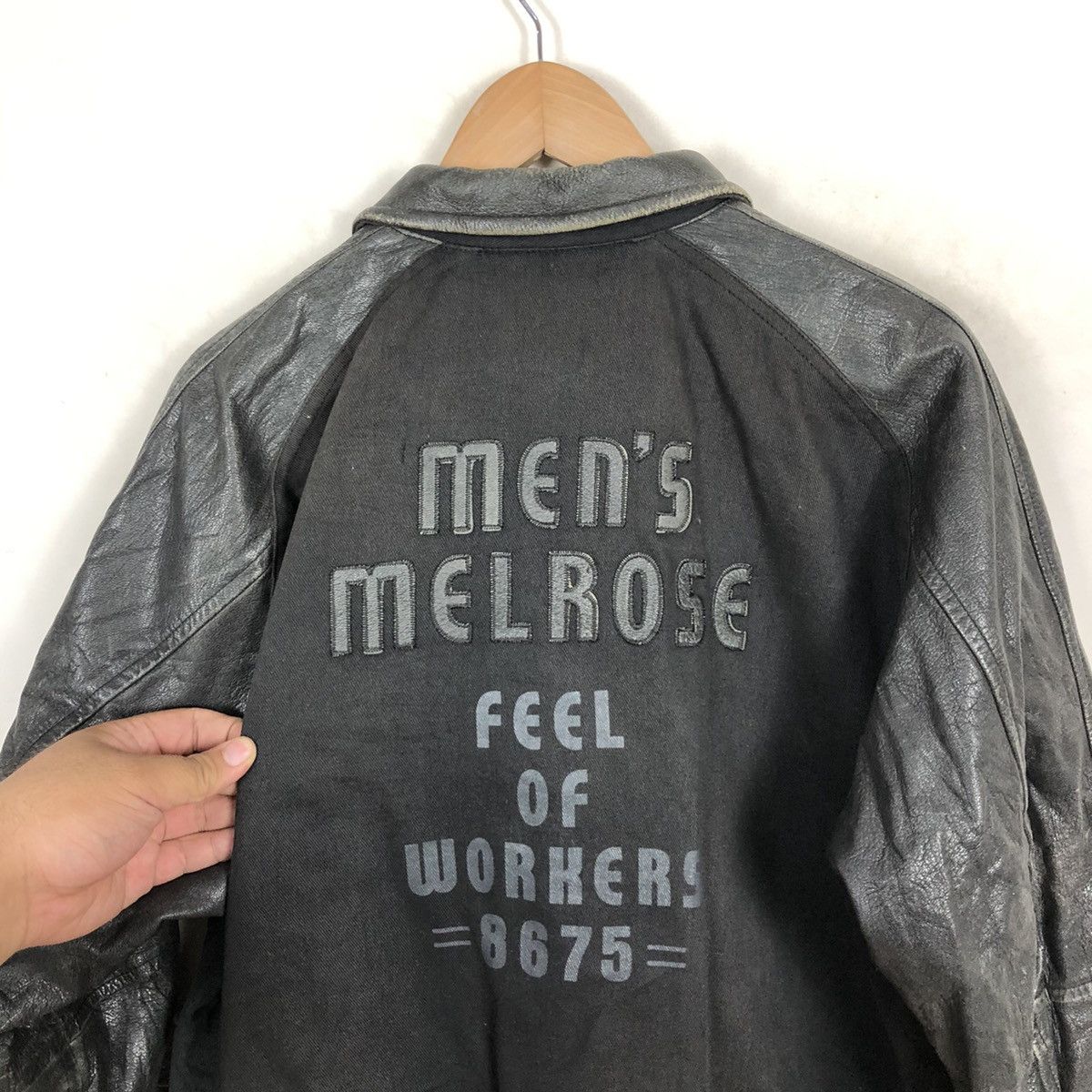 Japanese Brand VARSITY JACKET MEN'S MELROSE BIG LOGO Size US M / EU 48-50 / 2 - 10 Thumbnail